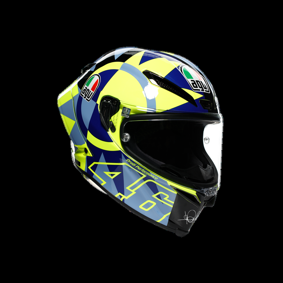 casque intégral moto pista gp rr soleluna 2022 édition limitée e2206 dot