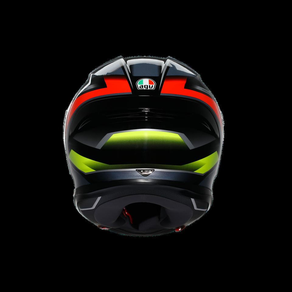 casque moto intégral k6 s erazer blackredyellow fluo dot e2206