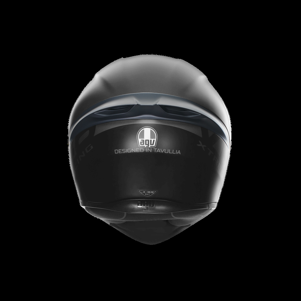 aile peinte agv k1 s gris limité
