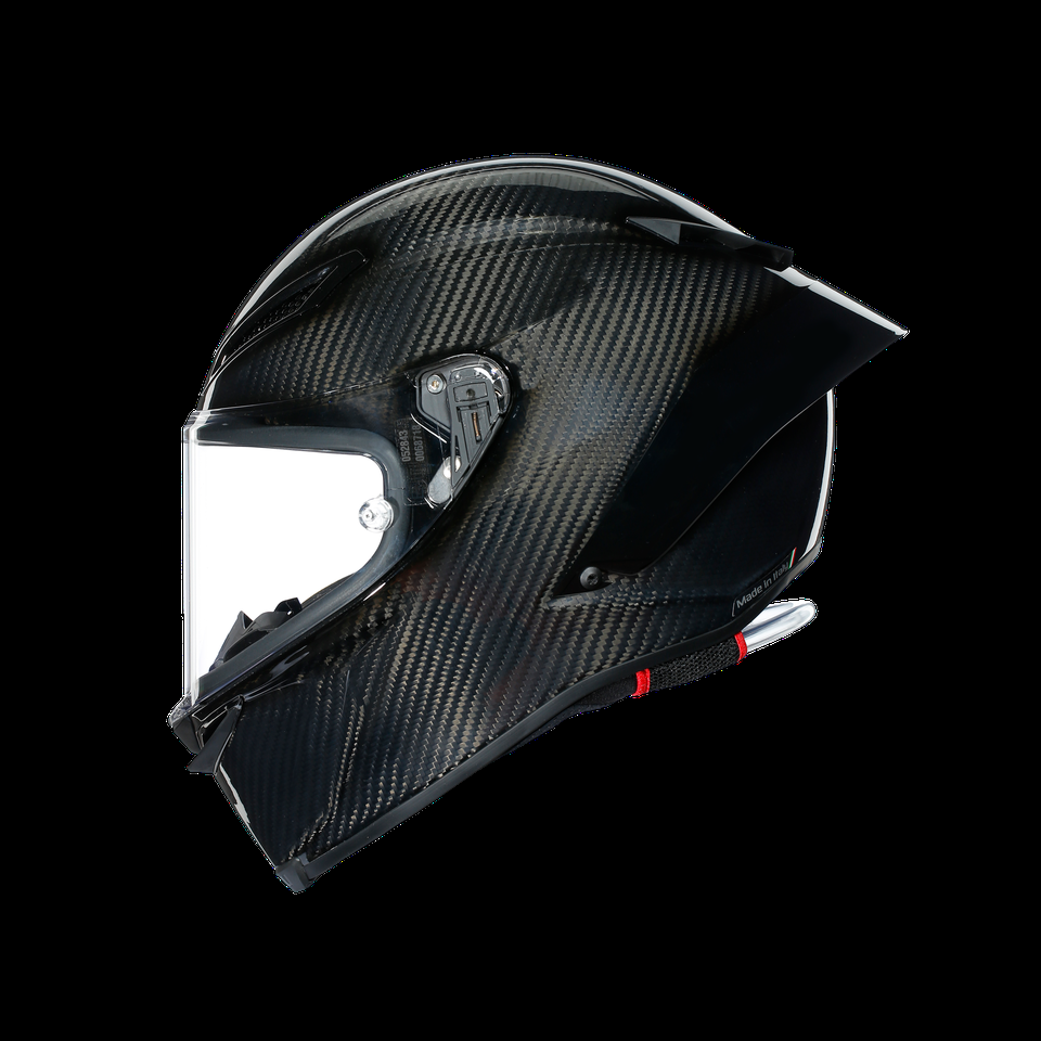 casque intégral moto pista gp rr mono glossy carbon e2206 dot