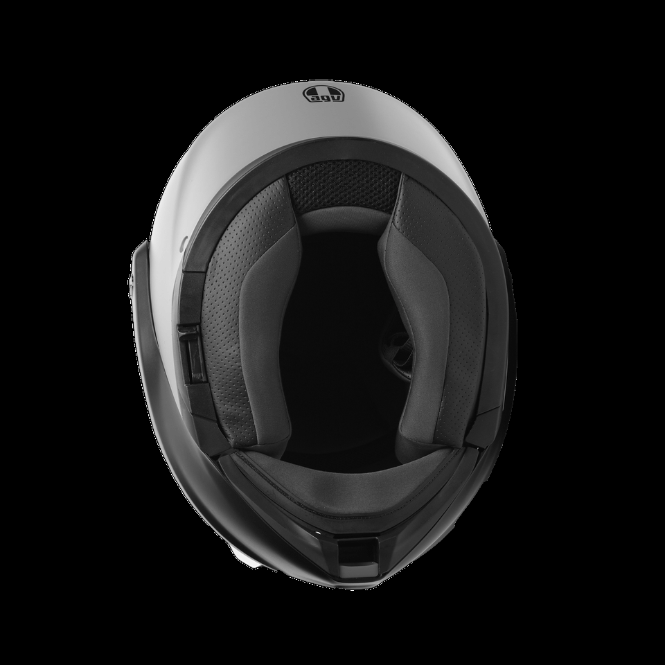 agv crown pad streetmodular gris