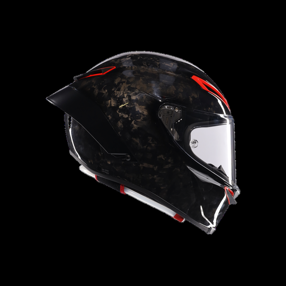 casque moto fullface pista gp rr italie carbon forgeé e2206 dot