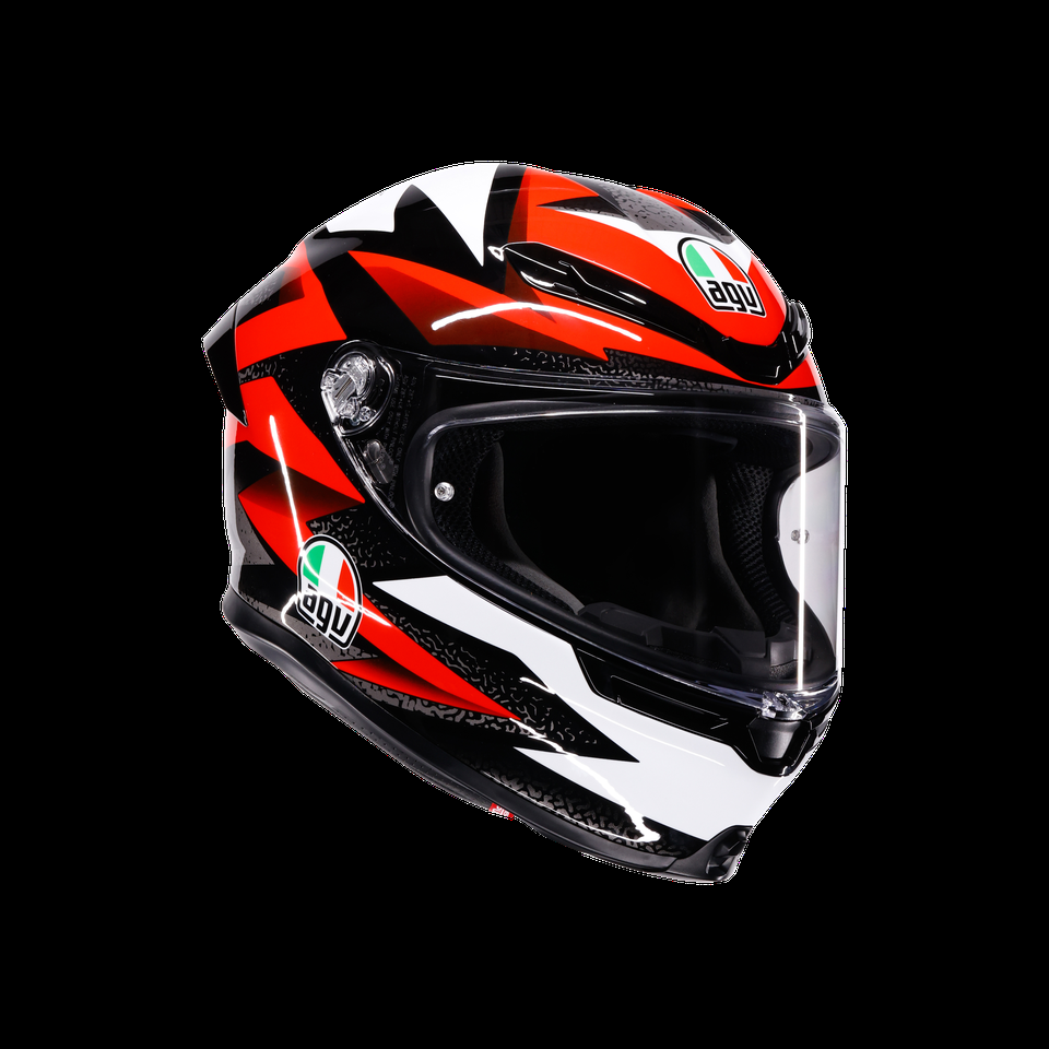 casque moto intégral k6 s braven blackredwhite dot e2206