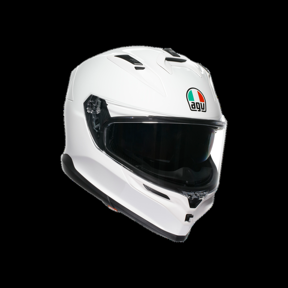 casque moto intégral k7 mplk mono white dot e2206