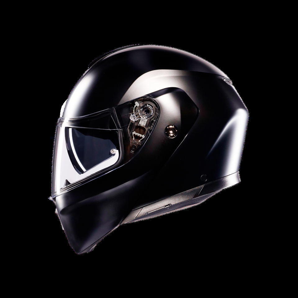 casque moto flip-up streetmodular mono mat black