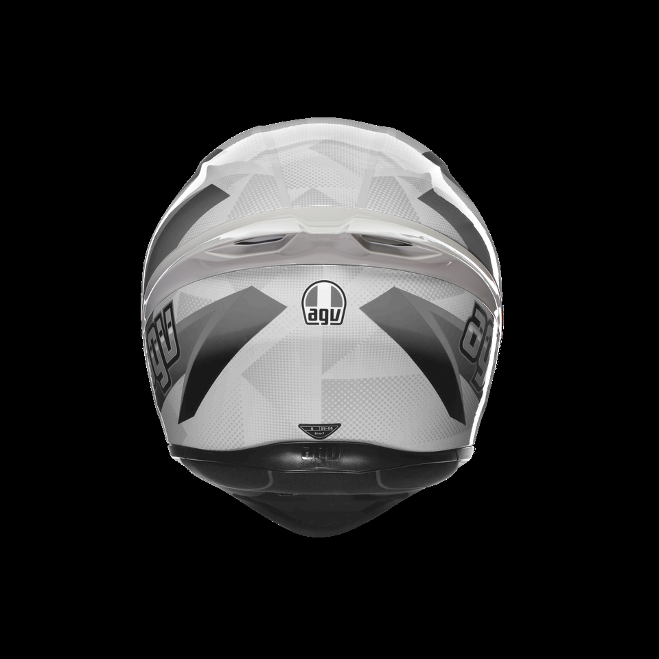 spoiler peint AGV K1 S gris Blipper