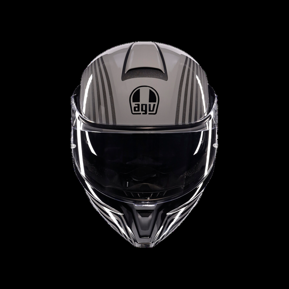 casque moto pliant streetmodular iseo gris-noir dote2206
