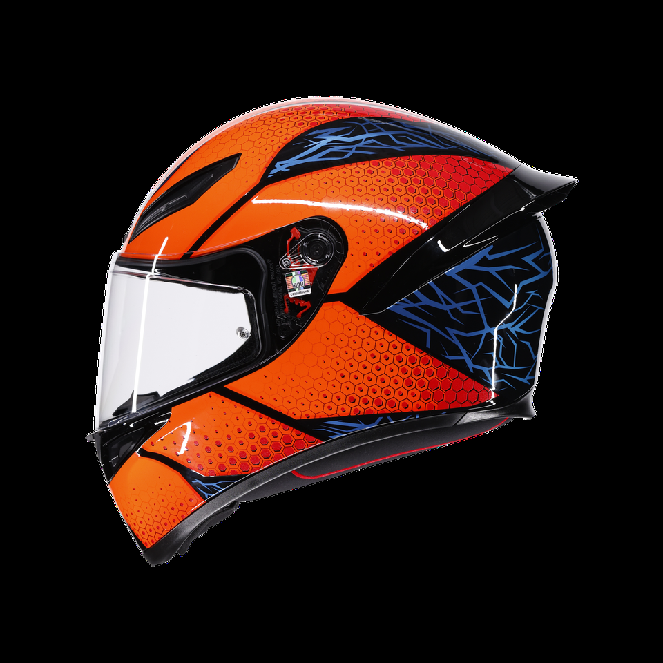 k1 s speedarmor noirorangebleu casque moto intégral dot e2206