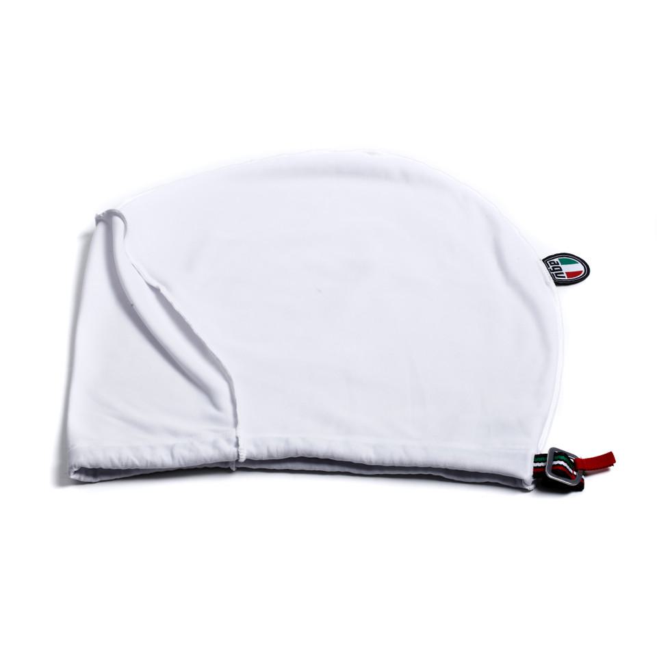 sac à casque agv tricolore blanc