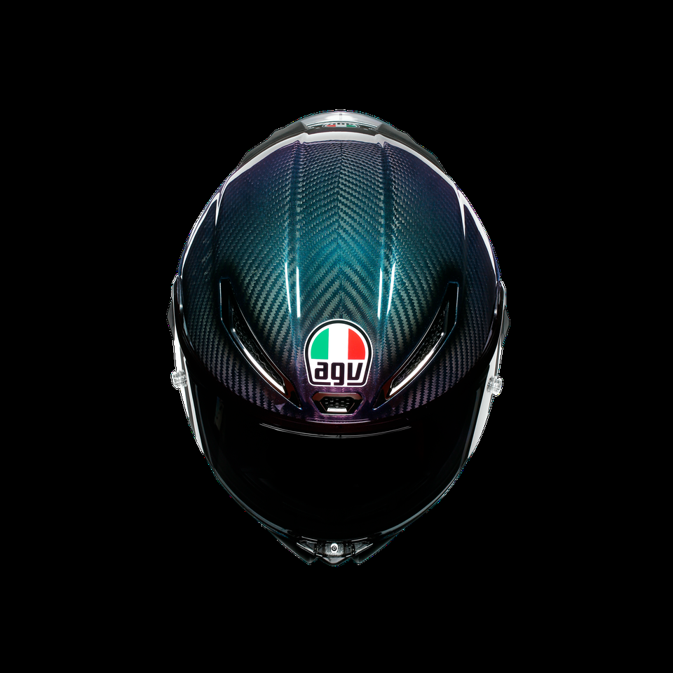 casque intégral moto pista gp rr mono iridium carbon e2206 dot
