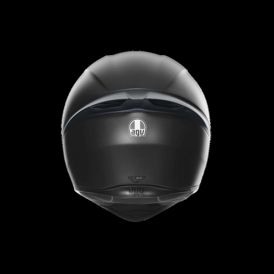 spoiler peint AGV K1 S métal noir