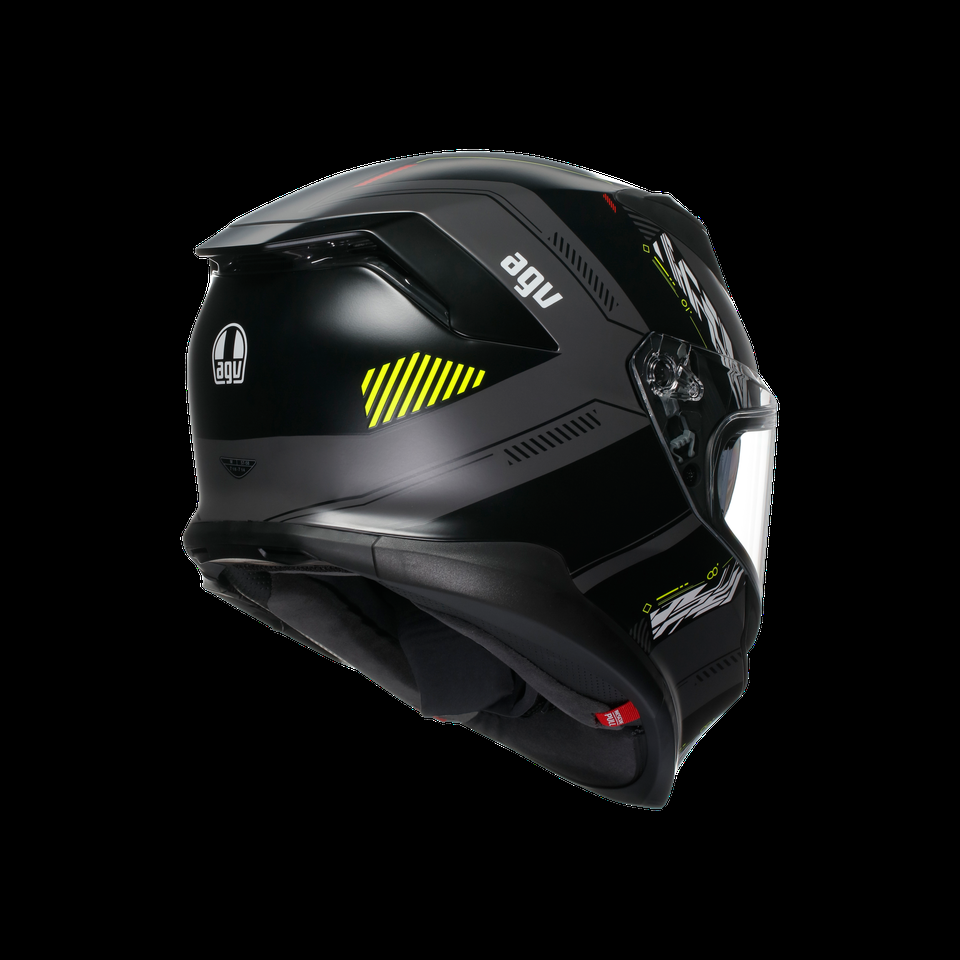 casque moto intégral k7 mplk kyber mat gris jaune fluo dot e2206