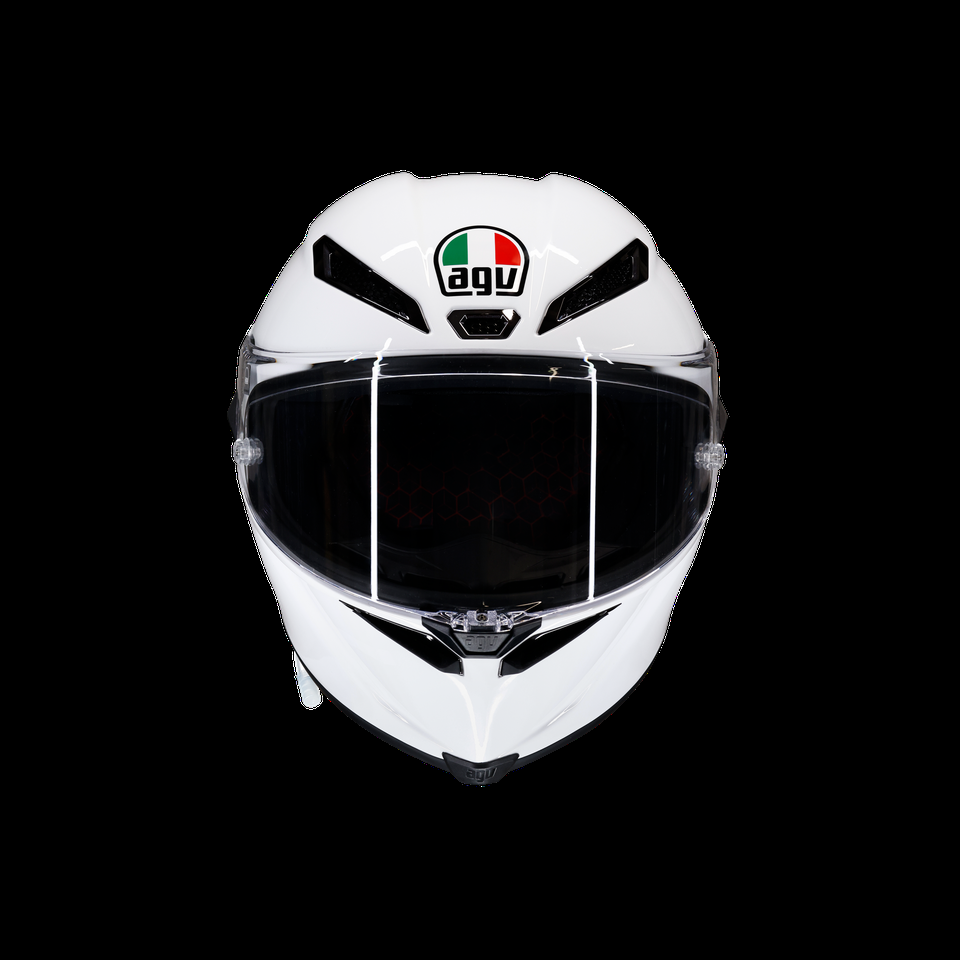 casque moto intégral pista gp rr mono blanc e2206 dot