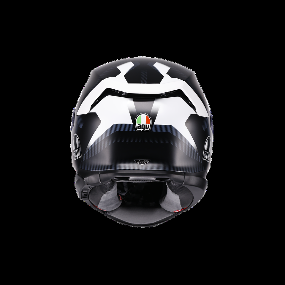 k7 mplk glimpse matt blackwhite casque moto intégral dot e2206