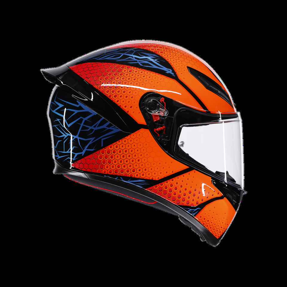 k1 s speedarmor noirorangebleu casque moto intégral dot e2206