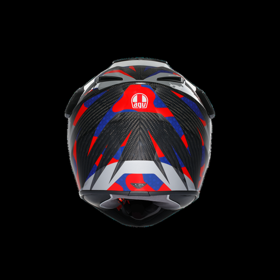 casque ax9 agv dote2206 mplk steppa carbonrougebleu