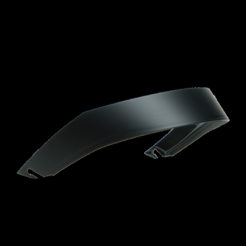 spoiler pro pista gp rrpista gp r vis en plastique fini noir mat