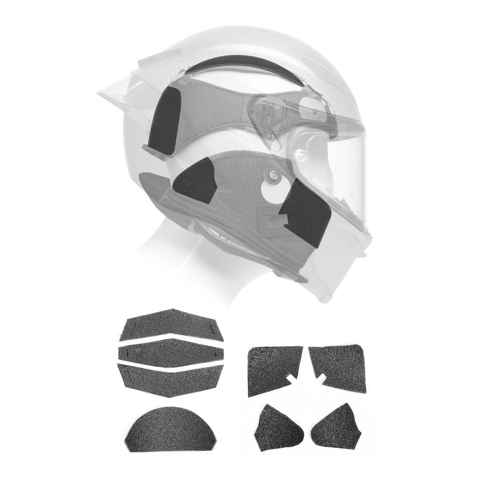 kit de personnalisation agv fit pista gp rr noir