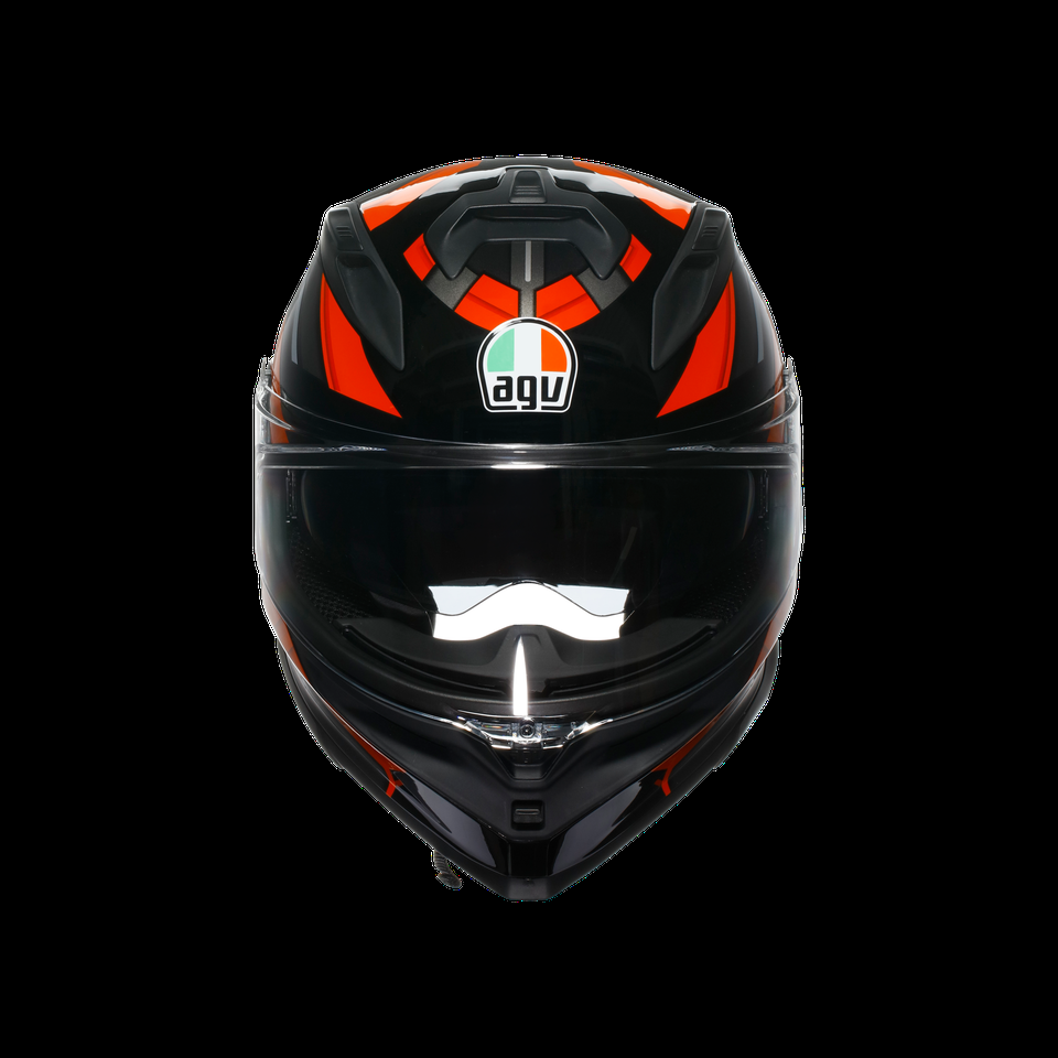 casque moto intégral k7 mplk taurax blackred dot e2206