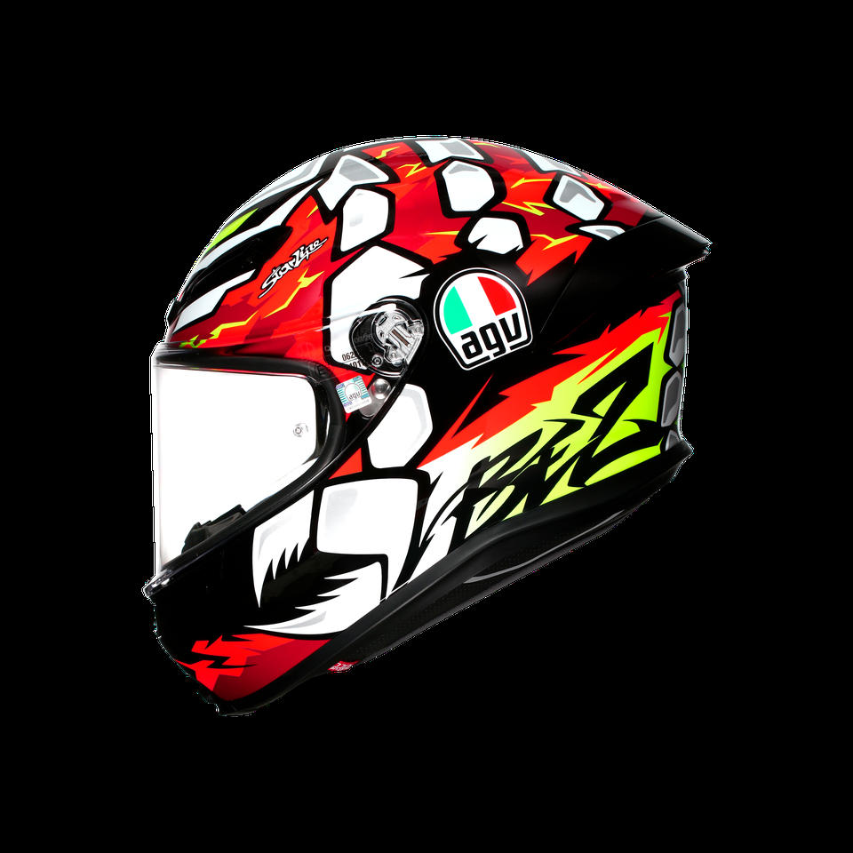 casque moto intégral k6 s bezzecchi 2024 dot e2206
