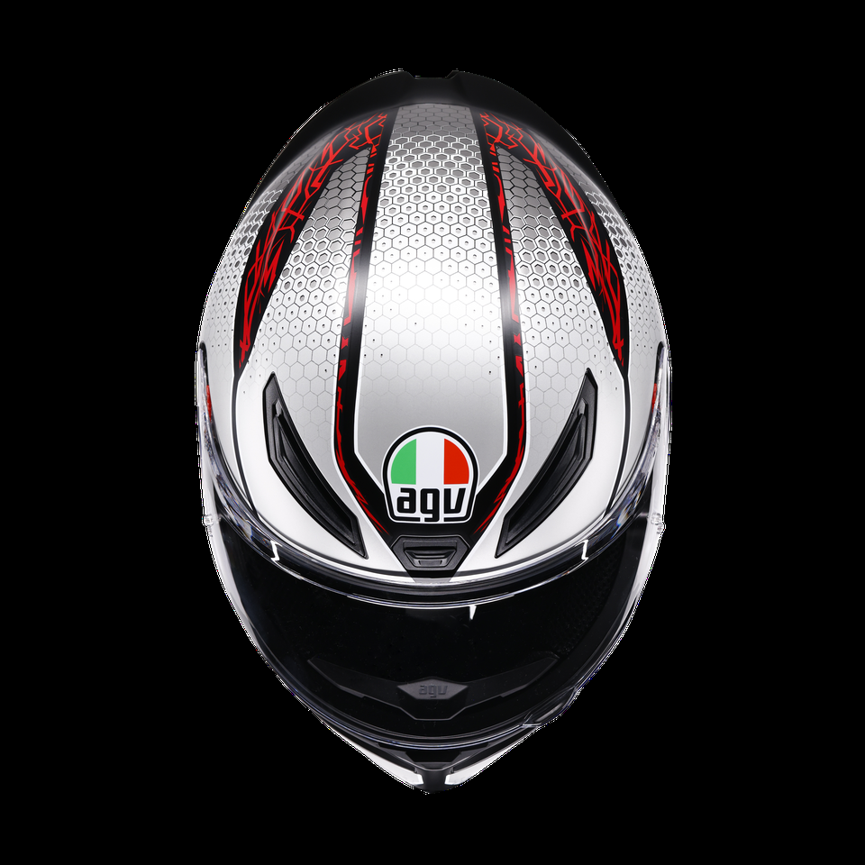 casque moto intégral k1 s speedarmor mat noirgrisrouge dot e2206